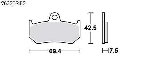 キタコ(KITACO) SBS ブレーキパッド 763LS シンターメタル MVアグスタ 675F3 800F3 1000F4 等 777-0763030