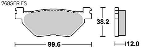 キタコ(KITACO) SBS ブレーキパッド 768HF リア ヤマハ T-MAX/530 等 777-0768000