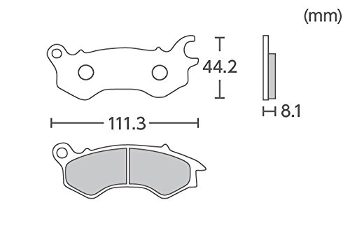 バイクパーツセンター ブレーキパッド PCX JF28 フロント 一台分 62616261
