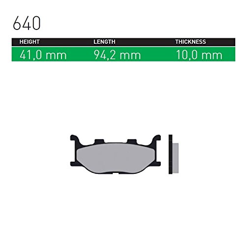 シンター(SINTER)バイク用ブレーキパッド640 フロント:ヤマハ /ITAL-JET/MBK 72-640-080-0