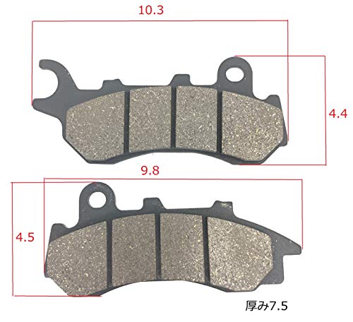 ダークホース 新型 現行 HONDA PCX125/150 ブレーキパッド ディスクパッド JF81 KF30 社外品