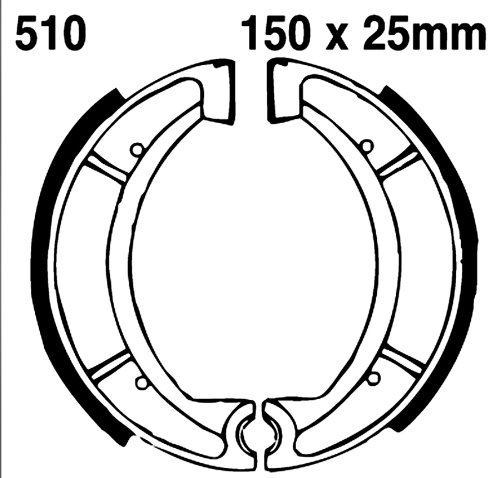 EBCブレーキ510ブレーキシュー