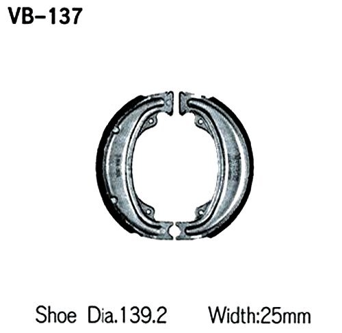 ベスラ(Vesrah) ブレーキシュー 溝付き VB-137NSQ