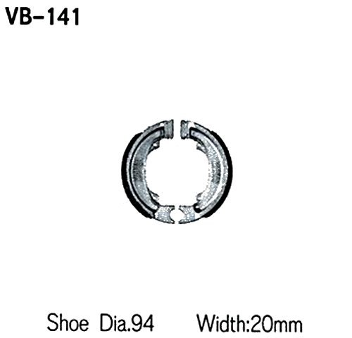 ベスラ(Vesrah) ブレーキシュー 溝付き VB-141NSQ