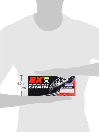 EK(イーケー) QXリングシールチェーン 428ZVX スチール 120L 【カシメジョイント】