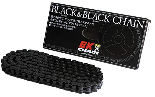 EK(イーケー) QXリングシールチェーン 530SR-X2 ブラック&ブラック 110L 【カシメジョイント】 -