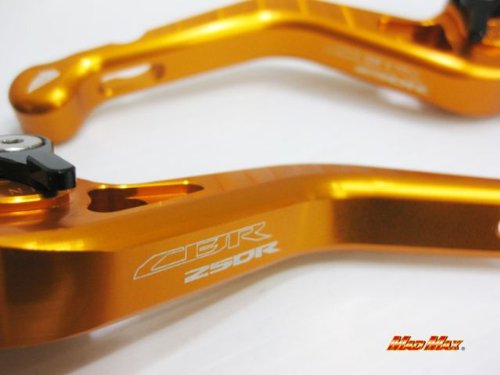 カスタムショートレバーセット ゴールド CBR250R(MC41) MM05-0090G