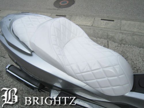 BRIGHTZ フォルツァ MF10 ホワイト エナメル ダイヤ カット シート 白 本体 ベース 付き フロント フオルツア フオルツアー フォルツア フォルツアー フォルツァ フォルツァー フオルツァ フオルツァー 10412