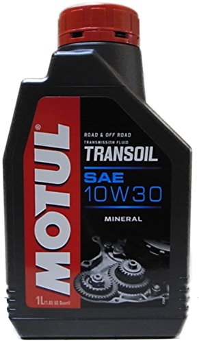 MOTUL(モチュール) TRANSOIL (トランスオイル) 10W30 2ストバイクトランスミッション用オイル(SAE80相当) [正規品] 1L 13306211