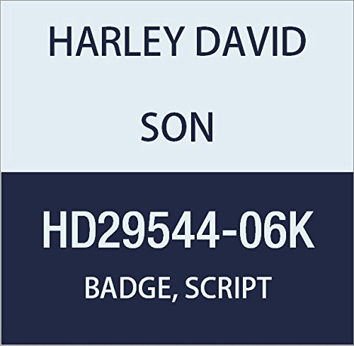 ハーレーダビッドソン(HARLEY DAVIDSON) BADGE, SCRIPT, CYLINDER HEAD HD29544-06K