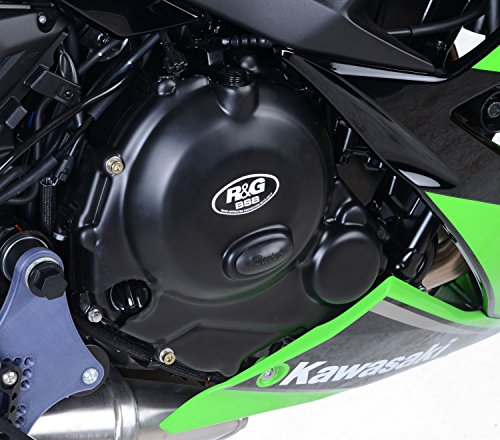 R&G(アールアンドジー) レーシングエンジンケースカバーセット ブラック Z650(17-)、NINJA650(17-) RG-KEC0096R