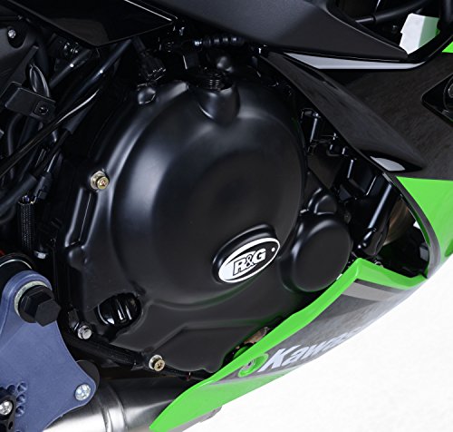 R&G(アールアンドジー) エンジンケースカバーセット ブラック Z650(17-)、NINJA650(17-) RG-KEC0096BK