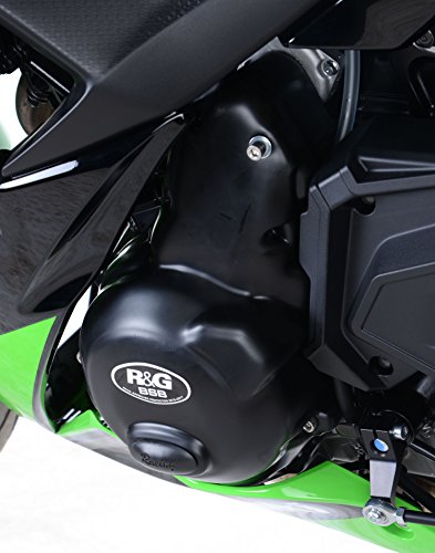 R&G(アールアンドジー) レーシングエンジンケースカバーセット ブラック Z650(17-)、NINJA650(17-) RG-KEC0096R