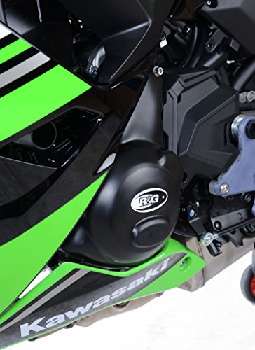 R&G(アールアンドジー) エンジンケースカバーセット ブラック Z650(17-)、NINJA650(17-) RG-KEC0096BK