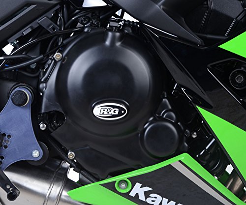 R&G(アールアンドジー) エンジンケースカバーセット ブラック Z650(17-)、NINJA650(17-) RG-KEC0096BK