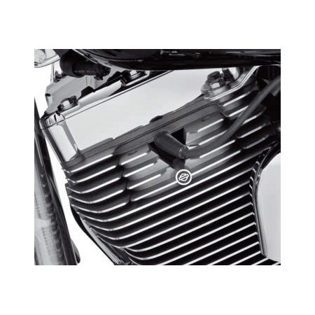 ハーレーダビッドソン/Harley-Davidson フィン・ヘッドボルトブリッジ CVOグラニットハイライト/61400148ハーレーパーツCylinder Head Covers/ENGINE TRIM 61400148
