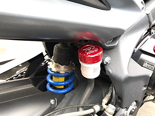 GSXR ブレーキマスターキャップビレット アルミ オイルフィラーキャップ For SUZUKI GSXR600 2011 2012 2013 2014 GSXR1000 2009 2010 2011 2012 2013 2014 2015 2016 （赤）