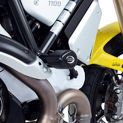 R&G(アールアンドジー) エアロクラッシュプロテクター ブラック DUCATI Scrambler1100(18-) RG-CP0451BL