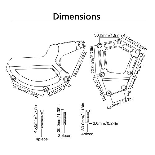 オートバイ エンジンカバープロテクター エンジンガード For BMW S1000RR S1000 RR ABS K46 2009 2010 2011 2012 2013 2014 2015 2016 S1000R 2014 2015 S1000XR Ｓ1000ＸＲ 2015 2016 HP4 2010 2011 2012 2013 2014 2015 2016(黒）