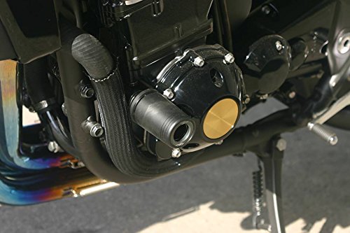 ノジマエンジニアリング(NOJIMA ENGINEERING) エンジンスライダー ジュラコン ブラック/ガンメタ ZRX1200DAEG 09-16 NJ-SL618G