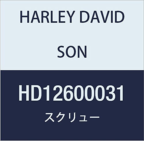 ハーレーダビッドソン(HARLEY DAVIDSON) SCREW,HEX SCKT CAP,BLK HD12600031