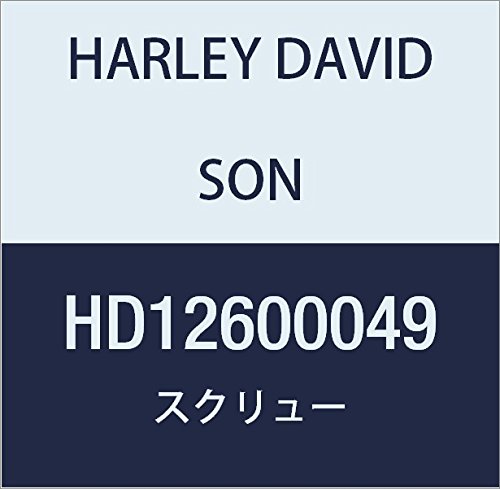ハーレーダビッドソン(HARLEY DAVIDSON) SCREW,CAP,SEMS,W/LOCKPATCH HD12600049