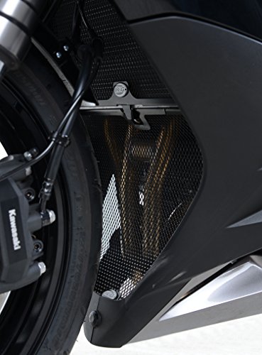 R&G(アールアンドジー) ダウンパイプグリルガード ブラック Ninja1000(Z1000SX)(11-17) RG-DG0021BK