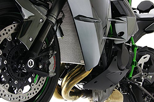 MOTO CORSE(モトコルセ) プロテクションスクリーン ラジエター チタニウム シャンパンゴールド KAWASAKI Ninja H2/H2R 15 MCTP0052