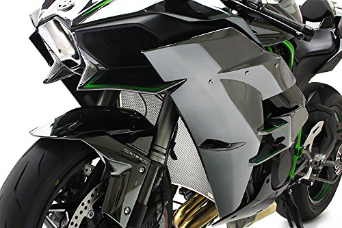 MOTO CORSE(モトコルセ) プロテクションスクリーン ラジエター チタニウム シャンパンゴールド KAWASAKI Ninja H2/H2R 15 MCTP0052