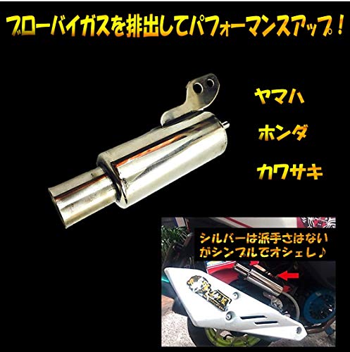 小型 ブリーザーホースキット 汎用 互換 バイク オートバイ オイルキャッチ タンク ブローバイガス 排出 (02 シルバー)
