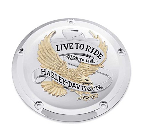 ハーレーダビッドソン/Harley-Davidson HARLEY-DAVIDSON “LIVE TO RIDE”・ コレクション／ゴールド/ダービーカバー/25700472ハーレーパーツエアクリーナーカバー /ENGINE TRIM 25700472