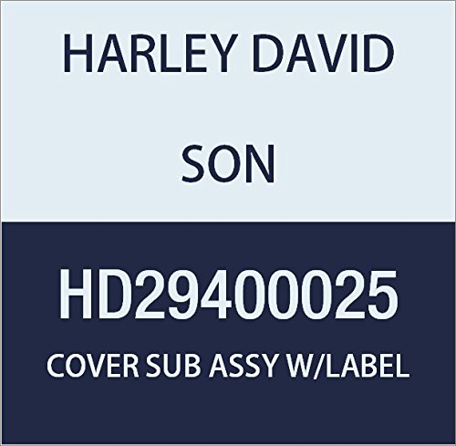 ハーレーダビッドソン(HARLEY DAVIDSON) COVER SUB ASSY W/LABEL, AIR CLEANER HD29400025