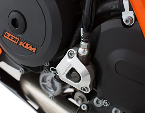 SW-MOTECH: クラッチスレーブシリンダーガード Silver Ktm models | sct-04-174-10300-s SCT.04.174.10300/S