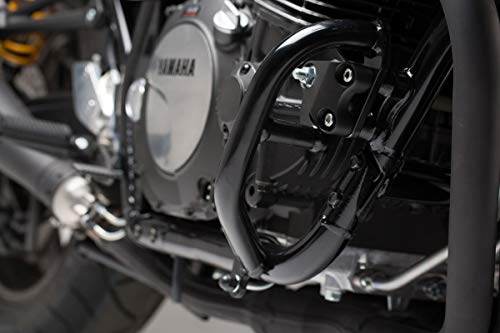 SW-MOTECH: クラッシュバー Black Yamaha XJR1200 / XJR1300 (95-) | sbl-06-343-10001-b SBL.06.343.10001/B