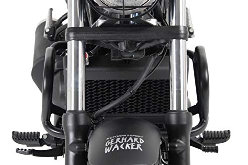 HEPCO&BECKER(ヘプコアンドベッカー) エンジンガード スチール ブラック Rebel500(17) 501998-0001