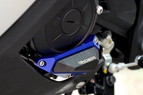 RIDEA エンジンプロテクター 左側 ゴールド [CP-Y04-L-GD] (YAMAHA YZF-R25/YZF-R3) CP-Y04-L-GD