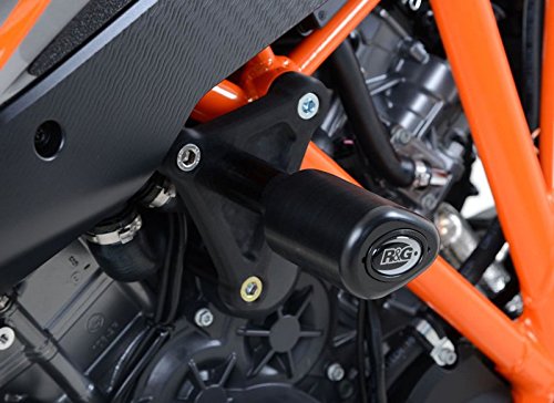 R&G(アールアンドジー) エアロクラッシュプロテクター ブラック 1290 SUPER DUKE GT RG-CP0408BL