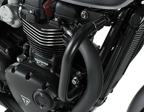 SW-MOTECH: クラッシュバー Black Bonneville T120/StreetTwin/Thruxton 1200 | sbl-11-667-10000-b SBL.11.667.10000/B