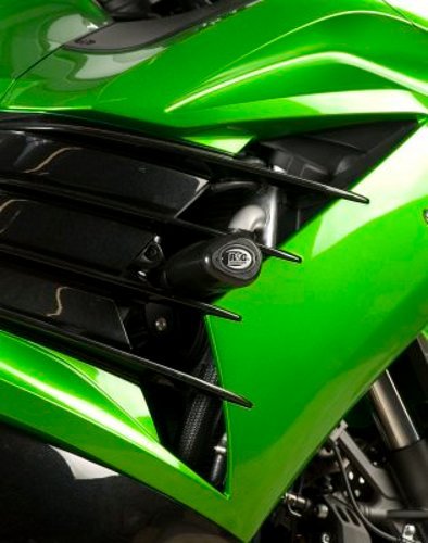 R&G(アールアンドジー) エアロクラッシュプロテクター ホワイト ZX-14R (12-13) RG-CP0311WH