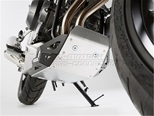 SW-MOTECH: エンジンガード Black/Silver Honda CB 500 X (13-) | mss-01-381-10000-b MSS.01.381.10000/B