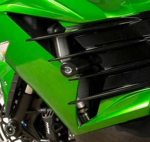 R&G(アールアンドジー) エアロクラッシュプロテクター ホワイト ZX-14R (12-13) RG-CP0311WH