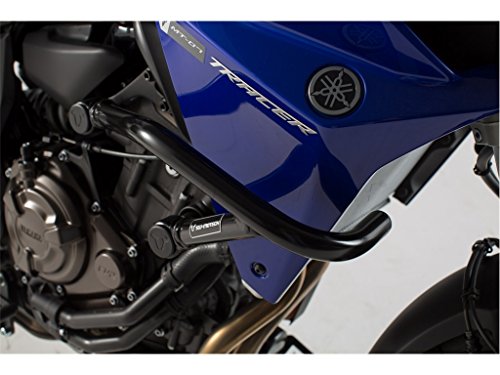 SW-MOTECH: クラッシュバー Black Yamaha MT-07 Tracer (16-) | sbl-06-593-10000-b SBL.06.593.10000/B