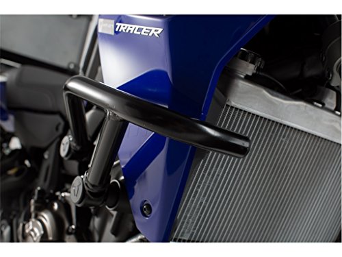 SW-MOTECH: クラッシュバー Black Yamaha MT-07 Tracer (16-) | sbl-06-593-10000-b SBL.06.593.10000/B