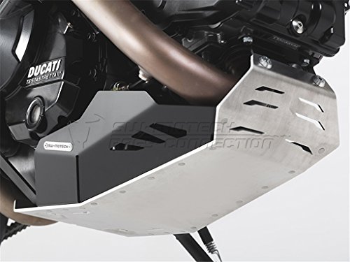 SW-MOTECH: エンジンガード Black/Silver Ducati Hyperstrada/Hypermotard | mss-22-474-10000-b MSS.22.474.10000/B