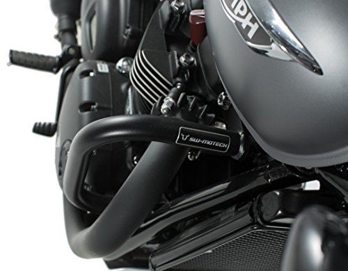 SW-MOTECH: クラッシュバー Black Bonneville T120/StreetTwin/Thruxton 1200 | sbl-11-667-10000-b SBL.11.667.10000/B