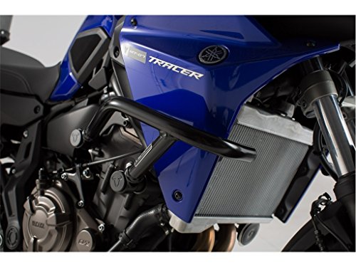 SW-MOTECH: クラッシュバー Black Yamaha MT-07 Tracer (16-) | sbl-06-593-10000-b SBL.06.593.10000/B