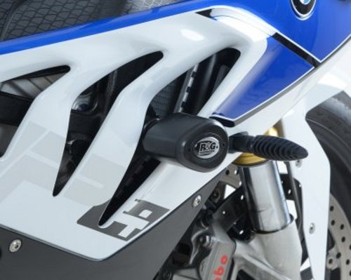 R&G(アールアンドジー) エアロクラッシュプロテクター ブラック S1000RR(12-13) RG-CP0308BL