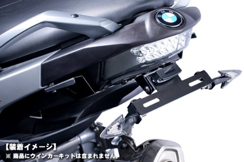 Puig 6061N LICENSE SUPPORTS BMW C600 SPORT(12-15) プーチ フェンダーレス オートバイ バイク パーツ