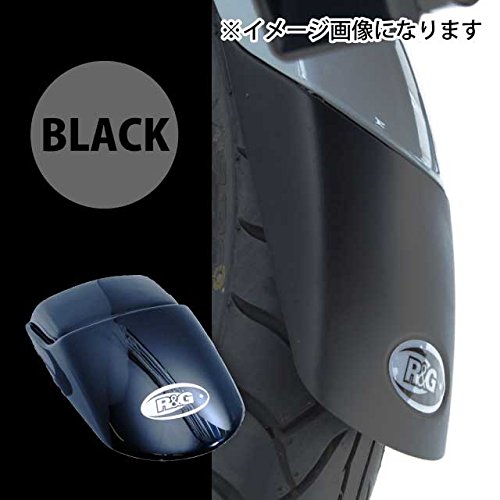 R&G(アールアンドジー) フロントフェンダーエクステンダー ブラック Z650(17-)、NINJA650(17-) RG-FERG0341BK