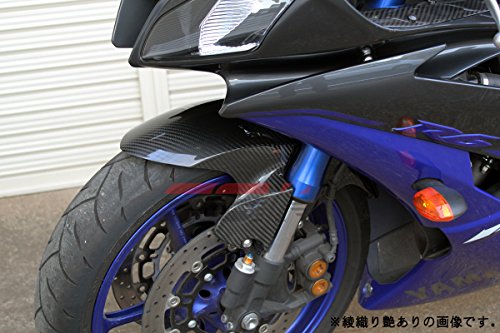 SSK フロントフェンダー ドライカーボン 綾織り艶消し YAMAHA (YZF-R6 2006-2016) CYA0401TM